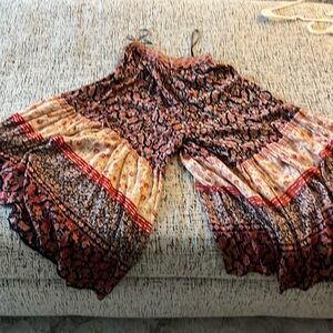 Boho low rising balero pants